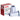 Richword Selected Embroidery Thread, Huge Spool 2 Rolls White 4000M(4374Y) 40WT Polyester Thread for All Embroidery Machines