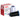 Richword Selected Embroidery Thread, Huge Spool 2 Rolls 4000M(4374Y) 40WT Polyester Thread for All Embroidery Machines(White+Black)