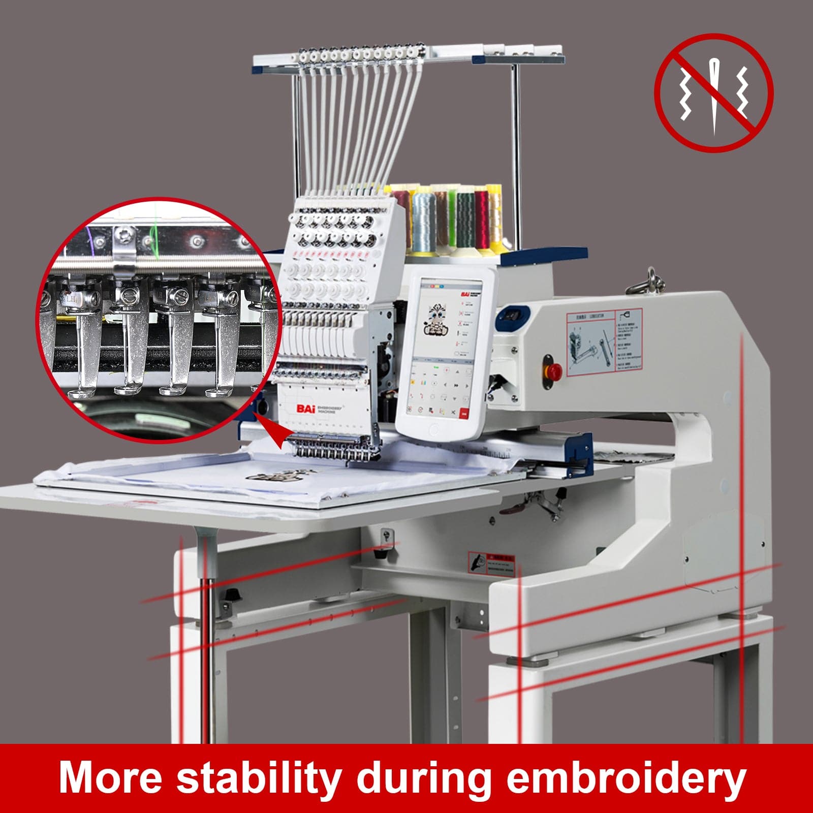 Vision1501 400*500mm Embroidery Machine