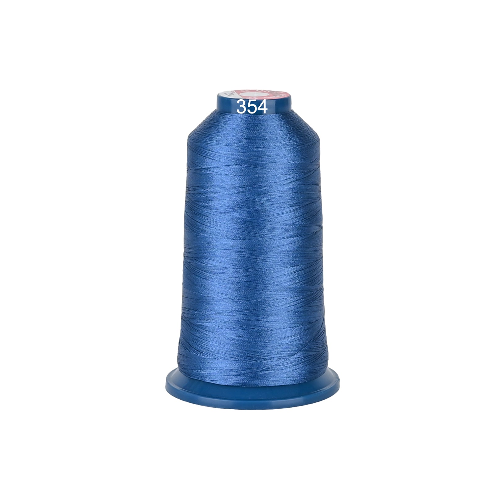 1042 Blue Thread 2024 Richword Selected 4000m 108D/2 40wt Polyester Thread-354-Blue