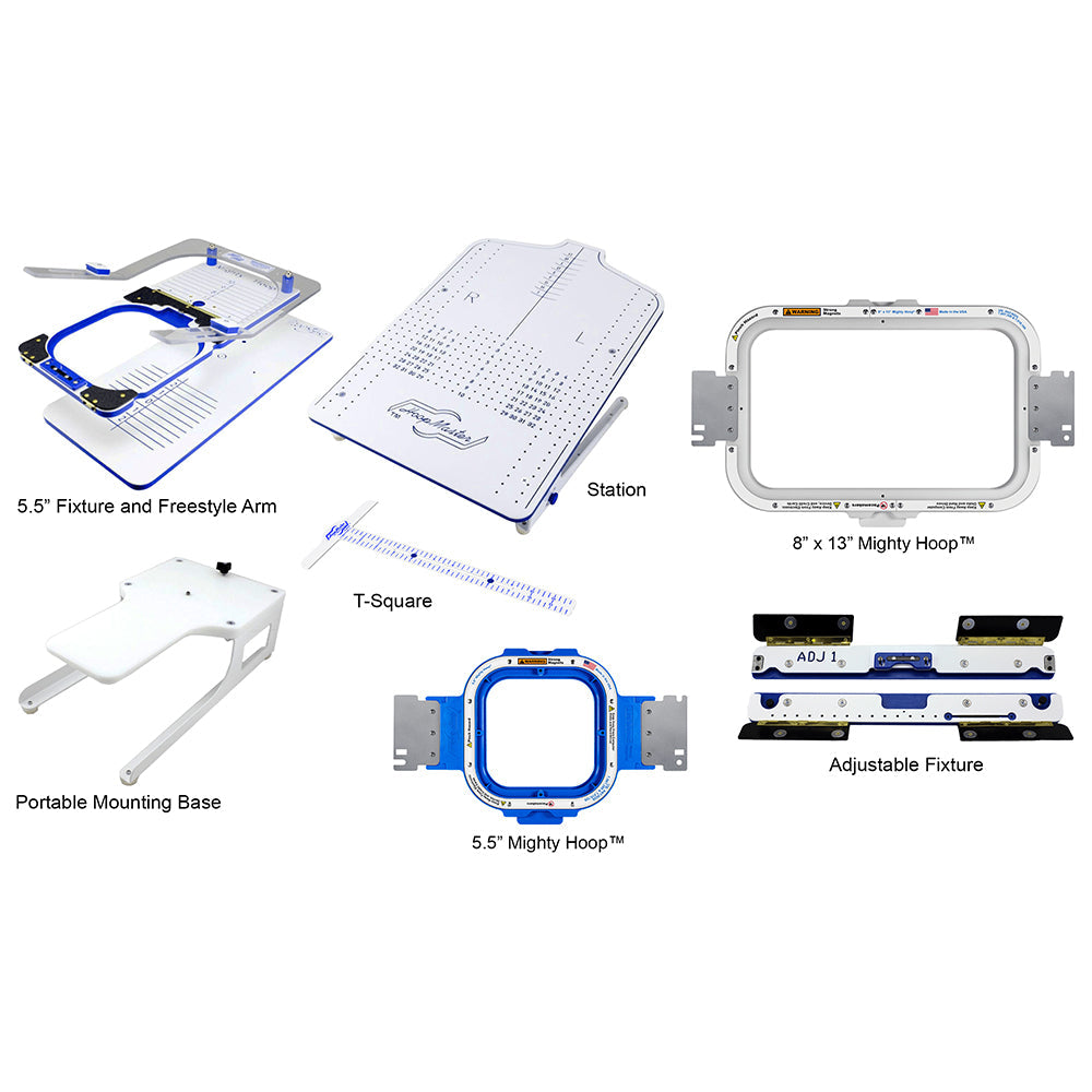 Mighty Hoop 5.5" with 8"×13" Kit for JANOME