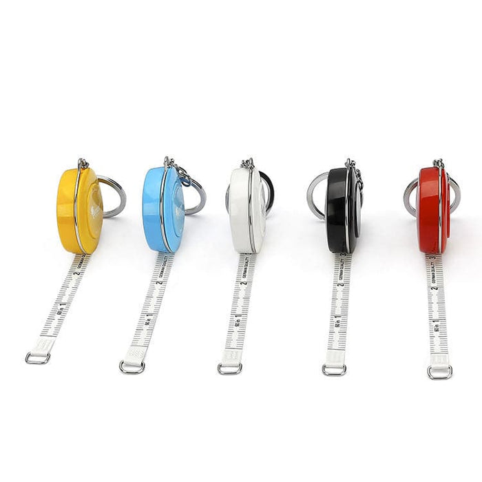 Mini circular double sided multifunctional 150cm / 60 inch tape measure