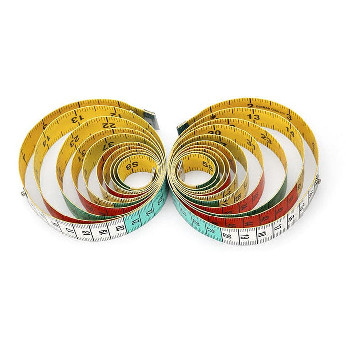 Color double sided multifunctional 150cm / 60 inch tape measure