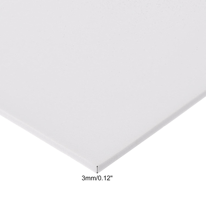 10Piece Black And White Eva Foam Sheets 6" X 9"Can Be Used For Embroidery